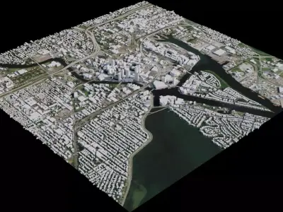 Tampa - USA 3D model