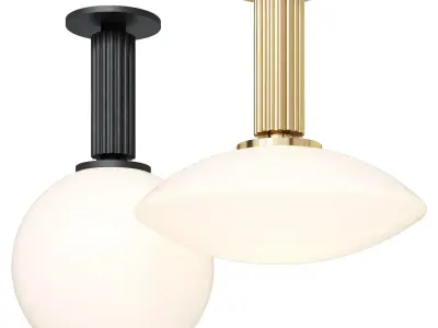 Allied Maker Meridian Flush Globe Mount 3D model