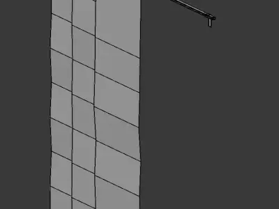 Panel Curtain 3D model