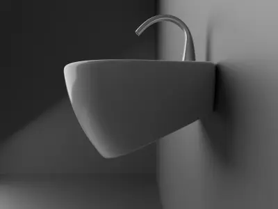 Bathroom Sink 3D model shop