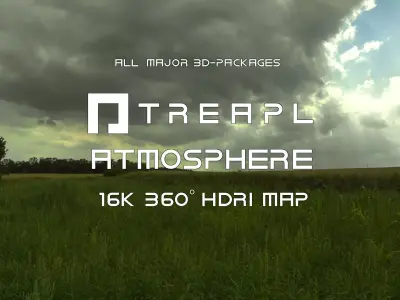 A15- HDRI SKIES TREAPL ATMOSPHERE - 360 SKIES Texture