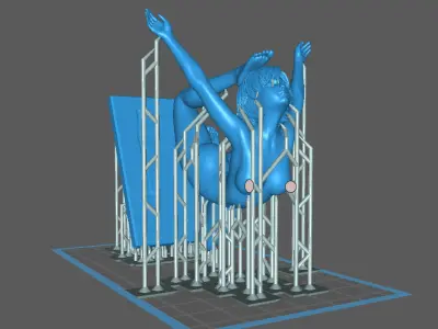 The Girl Next Door 3 3D print model