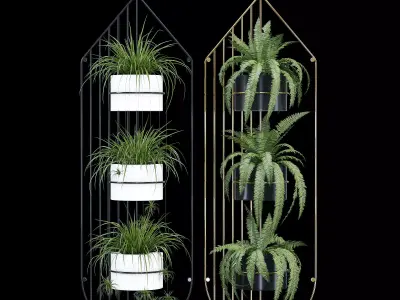 Tapestry Wall Planter 3D model