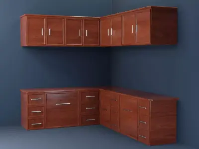 Kitchen Cabinet Free 3D model