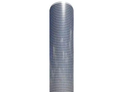 Parametric Building 1b2 3D model