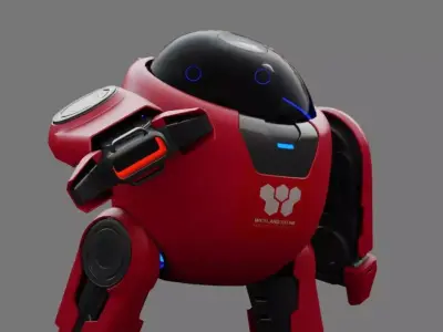 DRONE BOR  MX4  Rigged 3D model