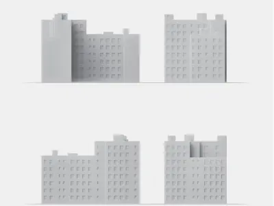 3D Print miniature building RB-US-NY-070 3D print model