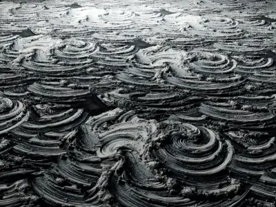 Wet cement 4K PBR Texture