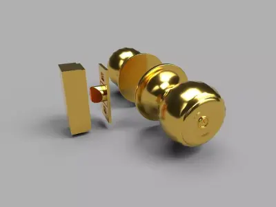 Door Knob CG28 3D model