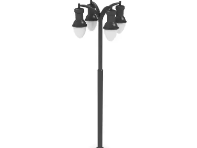 streetlight street lamp 3D model