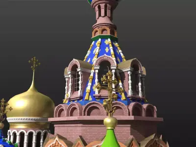 Church of the Savior on Spilled Blood  3D model