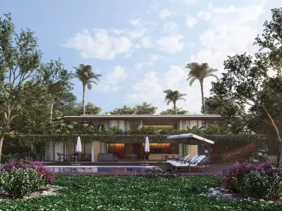 BRAZILIAN HOUSE IN LUMION 11 3D model