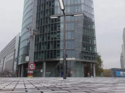 Street Light 11 version 3  3m with pole 3 Low-poly 3D model