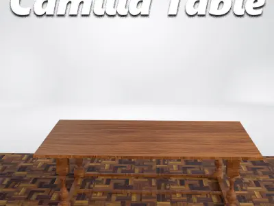 Camilla Table 3D model