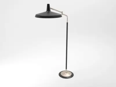 pivot floor lamp 3D model