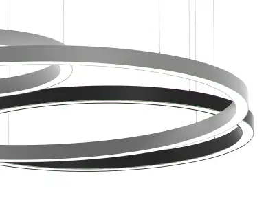 Forstlight RING CHANDELIER SET 3D model