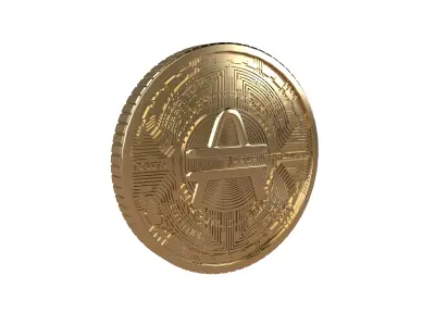 Amp Coin v7 003 3D model