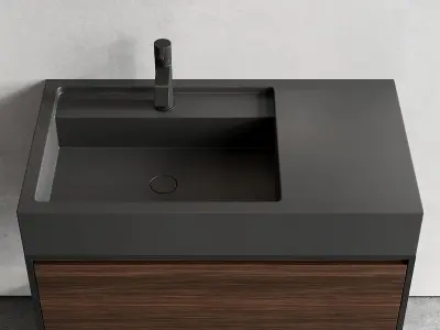 Nic Design Elen 90 Vanity unit Set 2 3D model