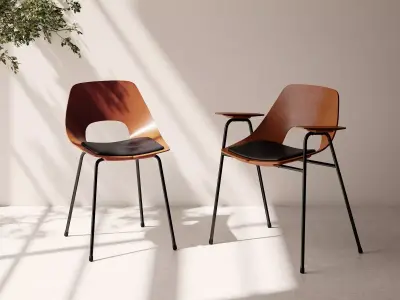 Tonneau Chairs 3D model