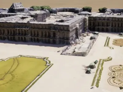 Versailles Paris 3D model