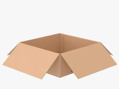  Cardboard Box Open Bundle 