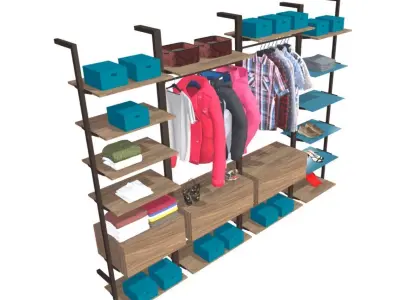 Raumplus Uno Interior Systems 3D model