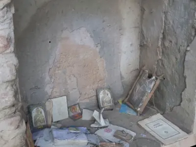 Church Ruins Shrine 3D model