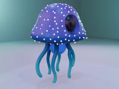Void Sprout  Low-poly 3D model