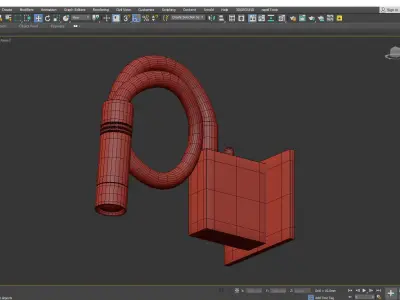 Sconce Lightstar Muro 808617 Low-poly 3D model