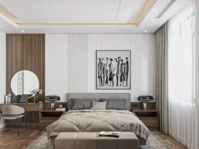  Bedroom Interior Model  3D model