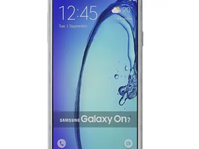 Samsung Galaxy On7 White 3D model
