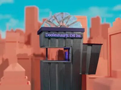 doofenshmirtz evil inc Free 3D model