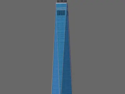 Freedom Tower 3D model