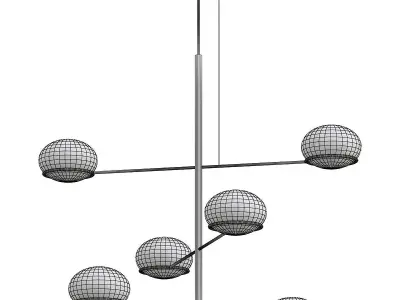 COCO CHANDELIER 3D model purchase