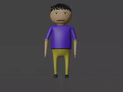 Gulli  Gulli Bulli Make Joke of Horror Character 3D model