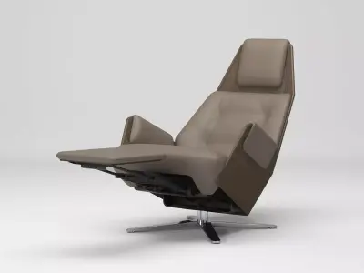 1717 Mesh 806 Armchair 3D model