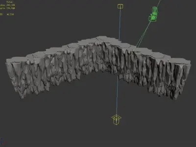 Yamagata-Stone 068 3D model