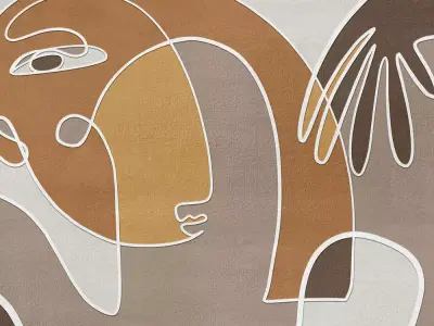 Serene Arch Portrait Texture