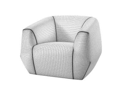 Uncover Armchair 3D model