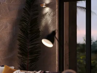 Beach Front Surf Chalet 3D model