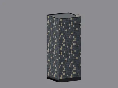 Skyscraper Low-poly 3D model