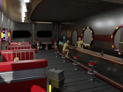 Dex Diner 3D model