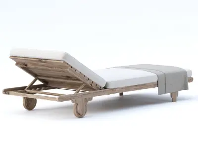 Eva chaise lounge EV24 by Bpoint Design  3D model