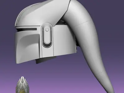 Mandalorian Ryloth Twilek Helmet 3d digital download 3D print model