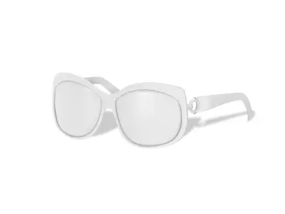 Fashion Glasses Low-poly 3D model