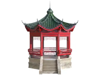 Pavilion 3D model 3