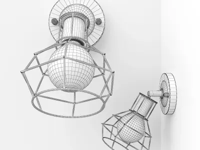 Fostellane Wall Light 3D model