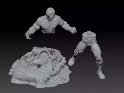 Adam Warlock 3D print model