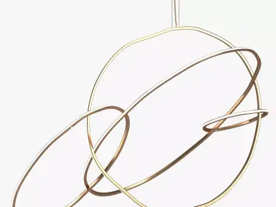 Props Chandelier 3D model