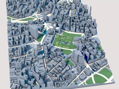 Sao Paulo Cathedral Brazil 3D model